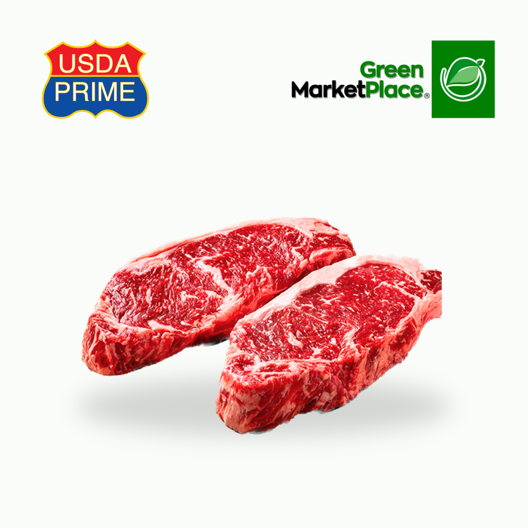 USDA Black Angus Striploin Steak Prime Grade (New York Strip)