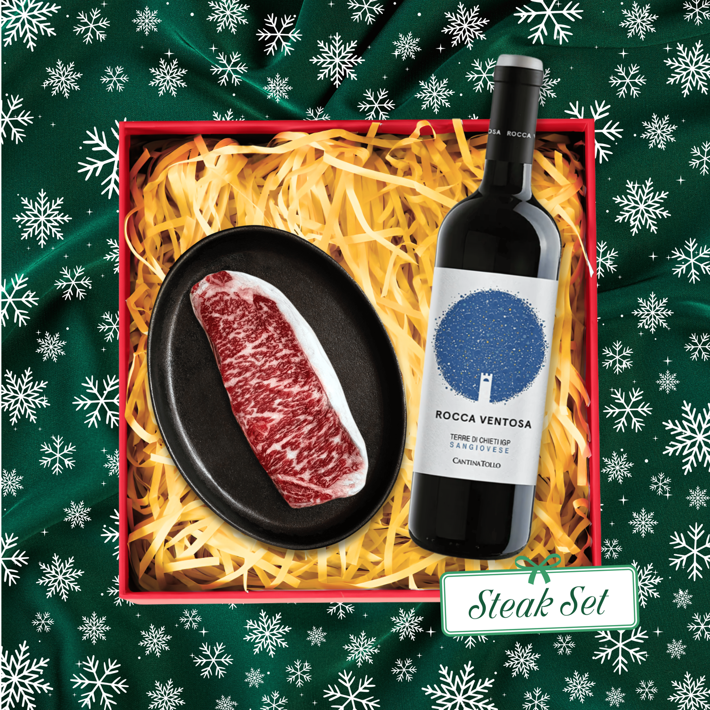 Christmas Steak Set D