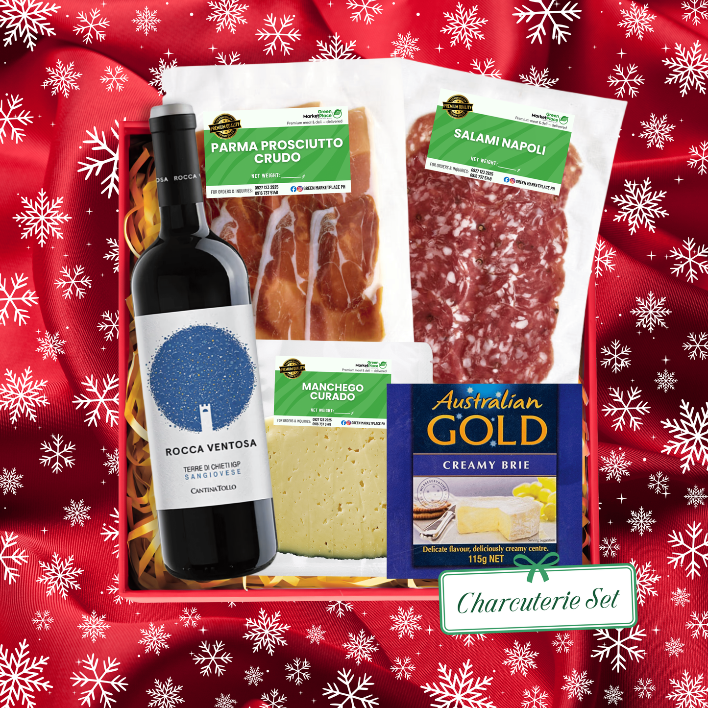 Christmas Charcuterie Set C