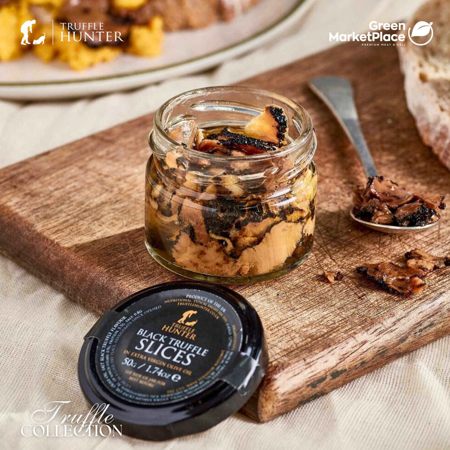 Truffle Hunter Preserved Black Truffle Slices 50g of Green Marketplace PH