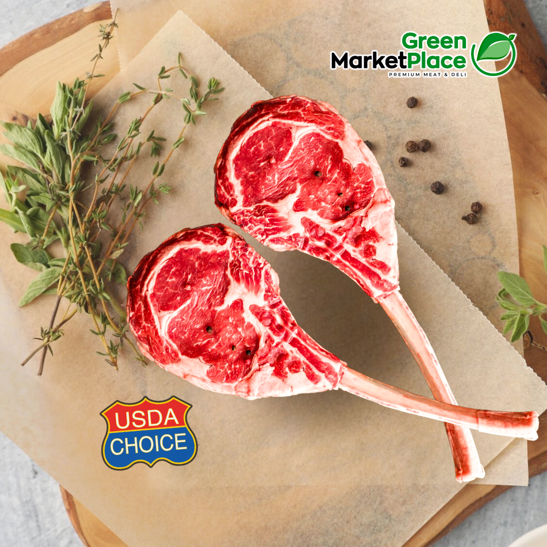 USDA Black Angus Tomahawk Steak Choice Grade