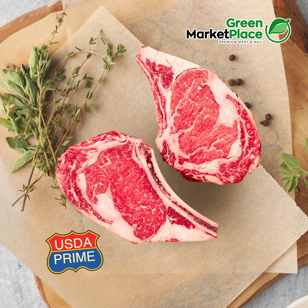 USDA Black Angus Bone-in Ribeye Steak Prime Grade (Cowboy Steak)