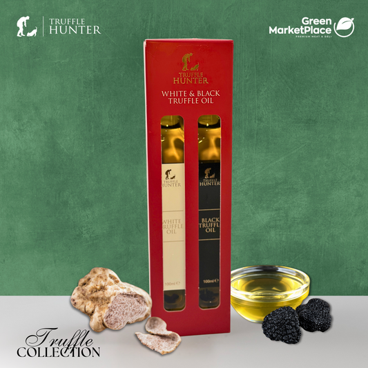 Truffle Hunter Black & White Truffle Oil Holiday Gift Set (Limited Edition)