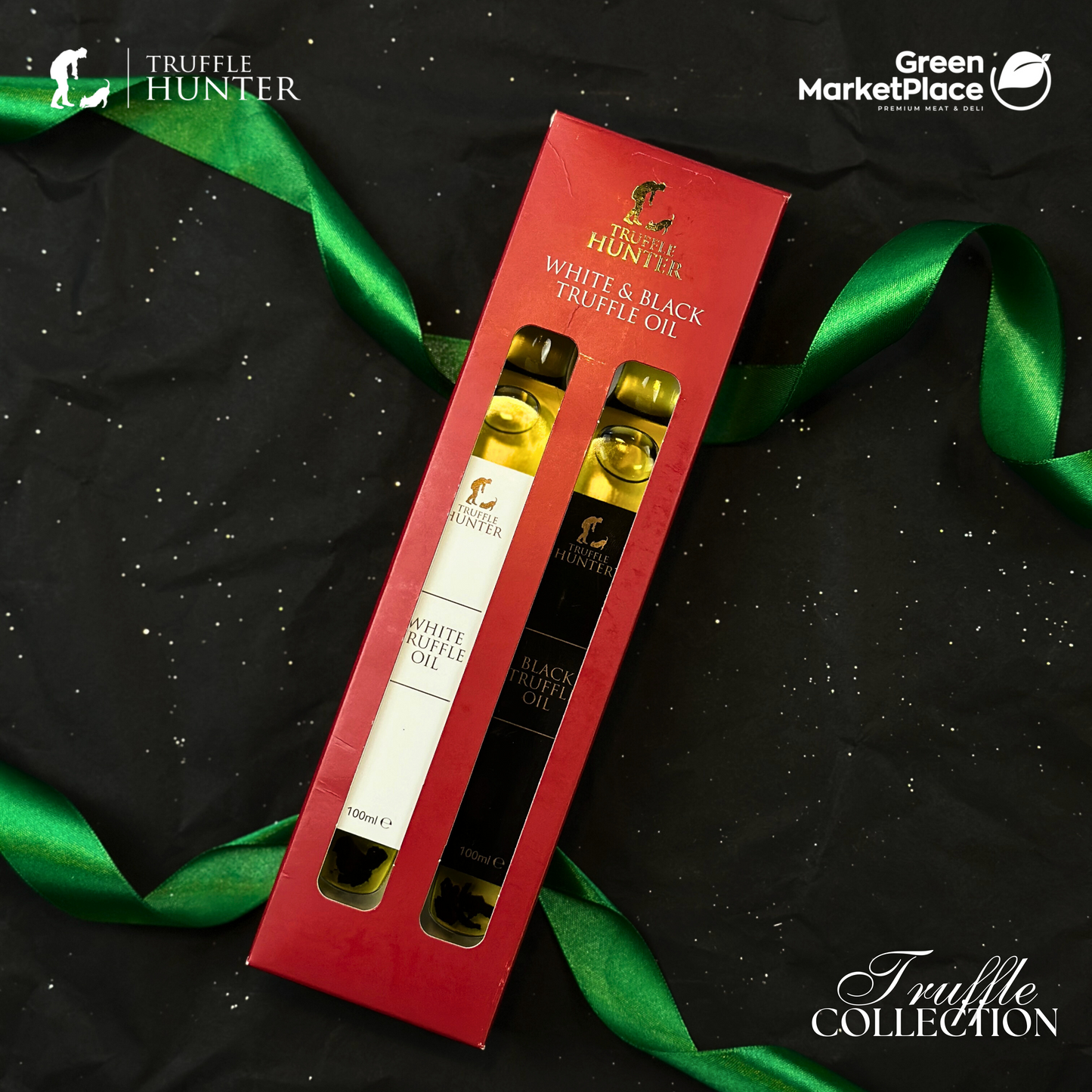 Truffle Hunter Black & White Truffle Oil Holiday Gift Set (Limited Edition)