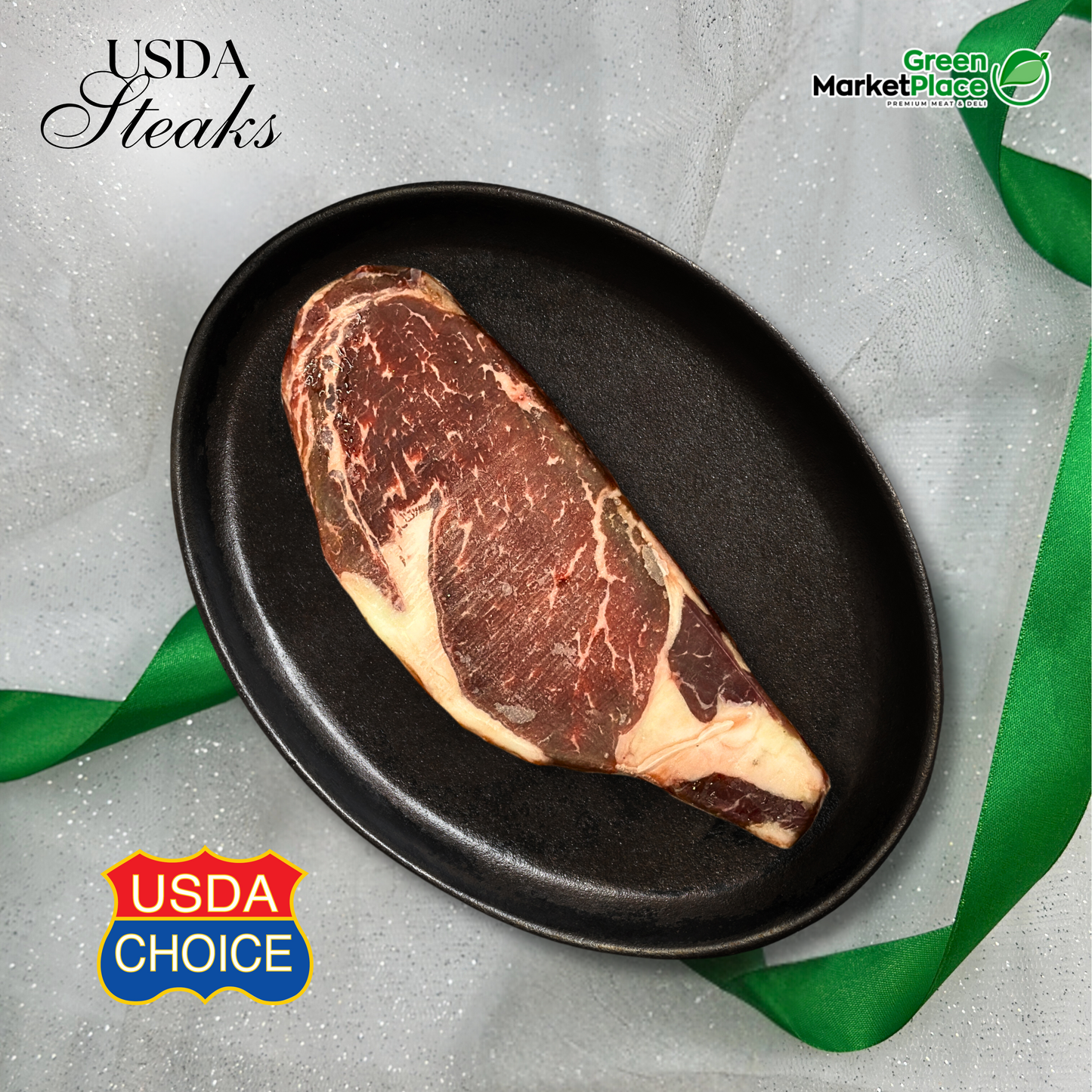 USDA Choice Black Angus Ribeye Steak